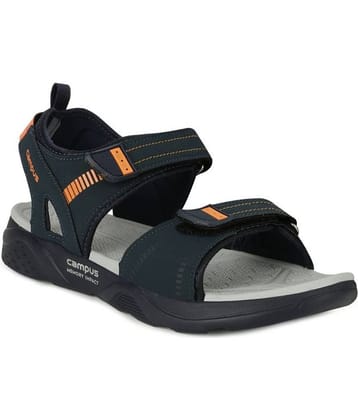 Campus Navy Synthetic Floater Sandals