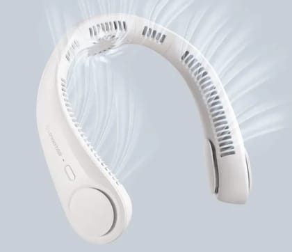 Portable Neck Fan, Hands Free Bladeless Fan Random Color  