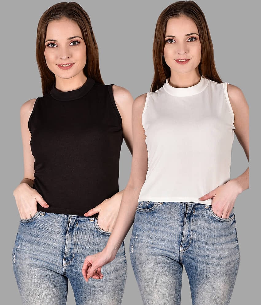 Fabric Falcon Women's Polyester Tank Top ( Multi Color )