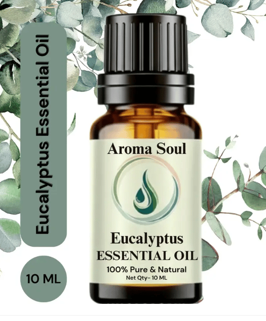 aroma soul Nilgiri Eucalyptus Oil For Cold And Cough, Hair Growth, Skin Care