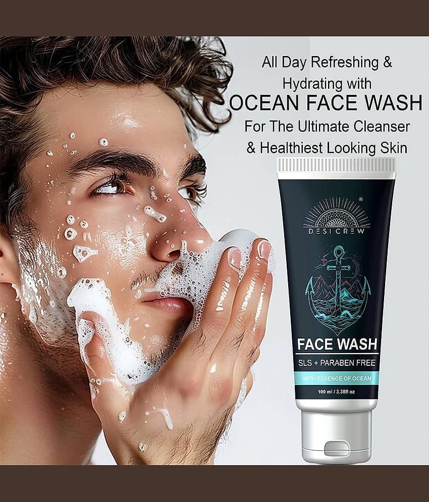 DESI CREW Acne or Blemishes Removal Face Wash For All Skin Type ( Pack of 1 )