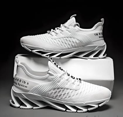 Fashionray Trend this one shoes-6 / White