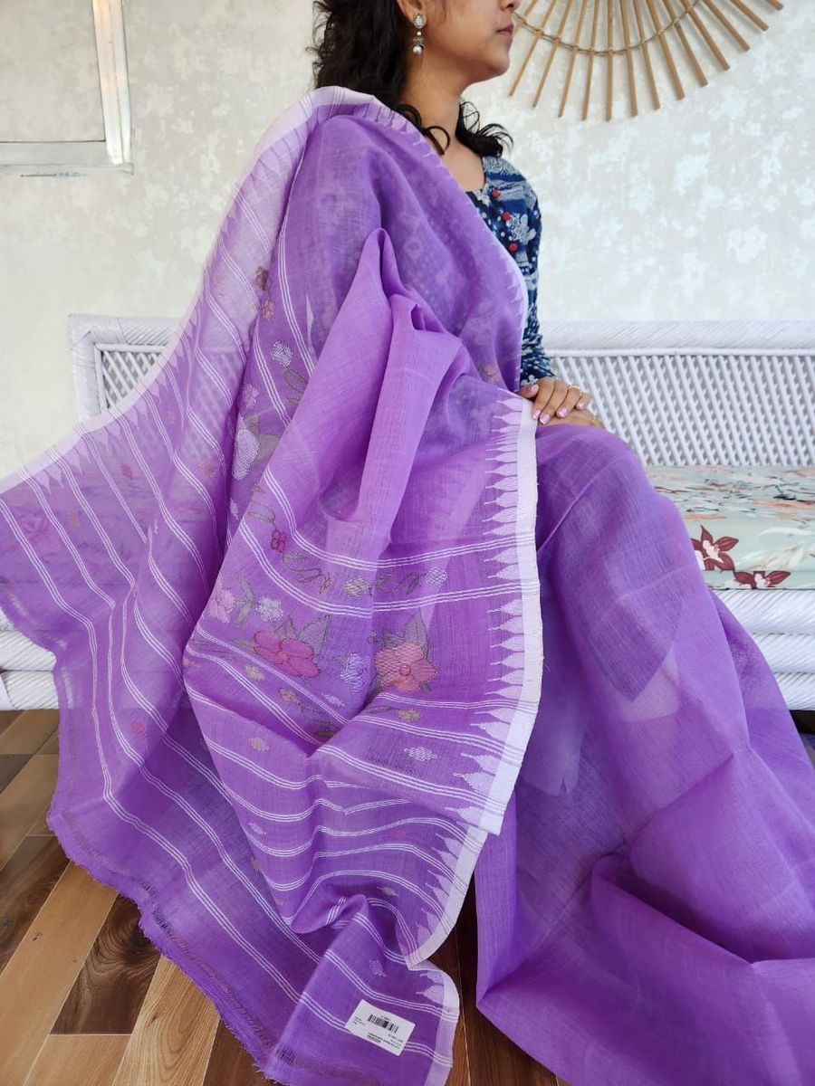 Cotton Moinrangphee Saree