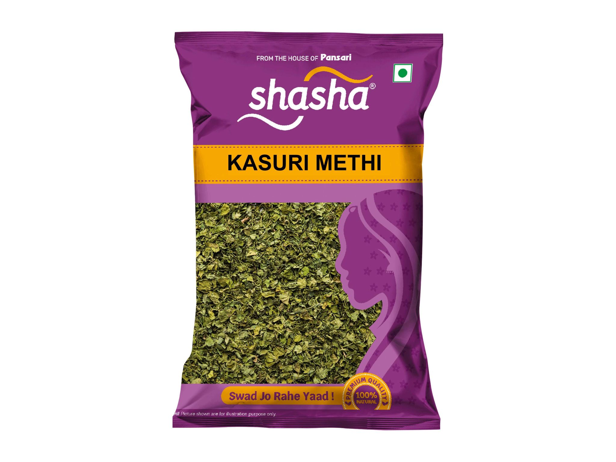 Shasha Whole Spices – Whole Kasuri Methi 100g