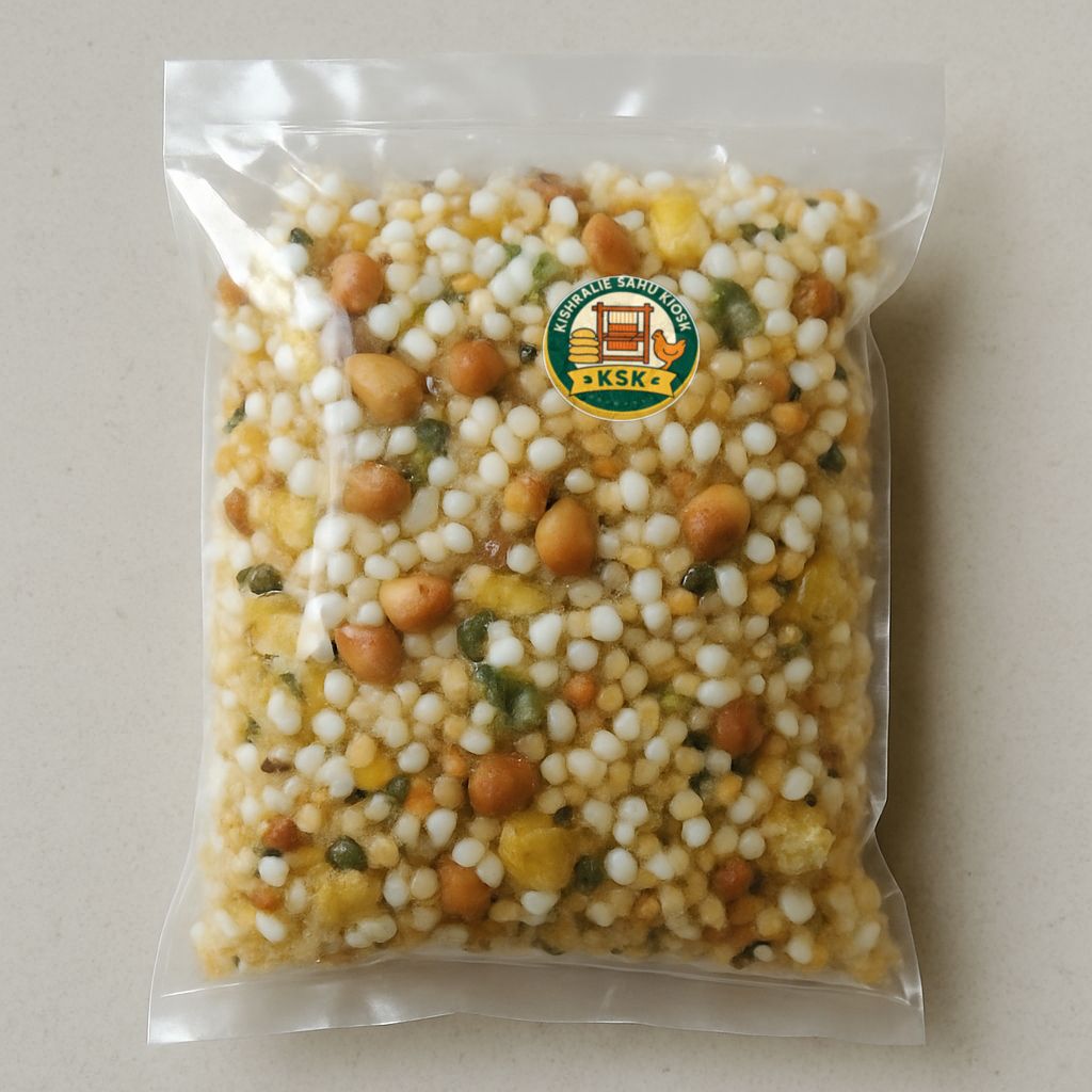 Kishralie Sahu Kiosk's sabudana khichdi mix
