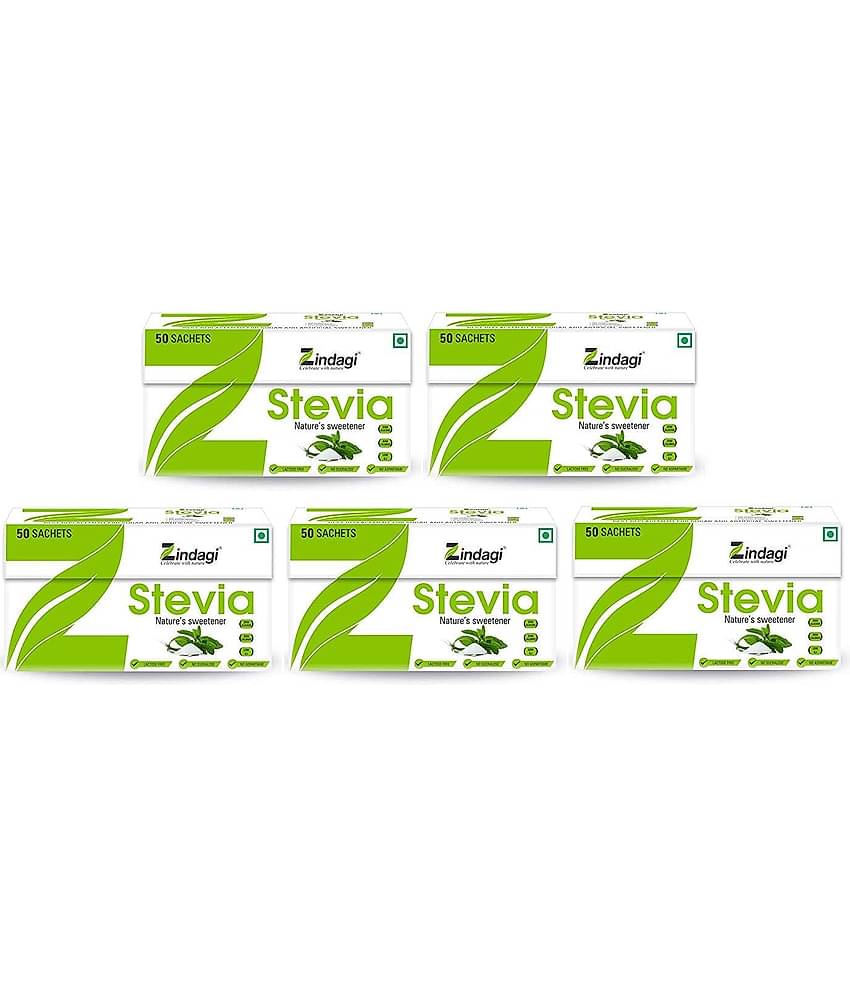 Zindagi Zindagi Sugar Substitute Powder 250 g Pack of 5
