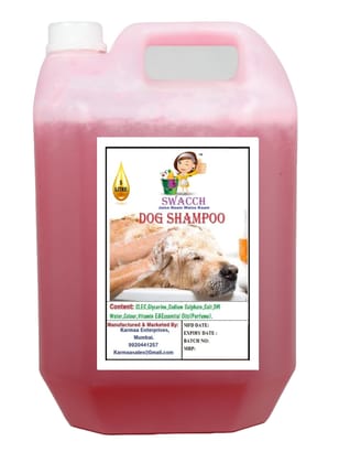 Swacch Dog Shampoo (5 Litre) Strawberry Swacch Dog Shampoo (5 Litre) Strawberry