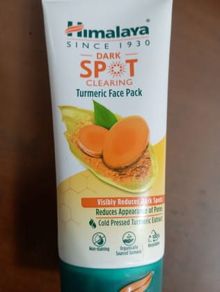 Himalaya dark spot clearing turmeric face pack