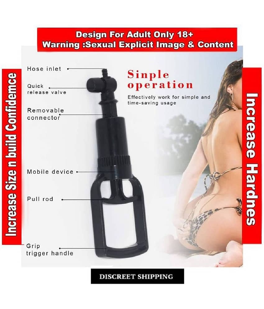 PENIS VACCUM MANUAL POWER PUMP - MALE ENHANCEMENT ENLARGER PUMP FOR MEN
