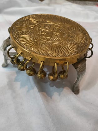 Small size chowki pure brass