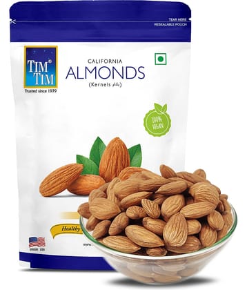 Tim Tim Raw California Almonds 200g