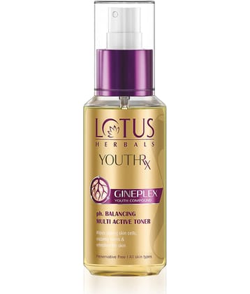 Lotus Herbals Youthrx Ph. Balancing Multi Active Toner, 100Ml