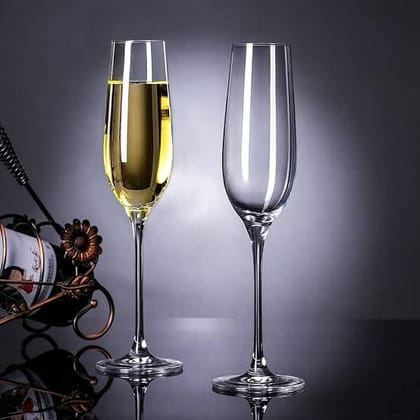 Crystal Champagne Toast Glass - Set Of 6-SET OF 6