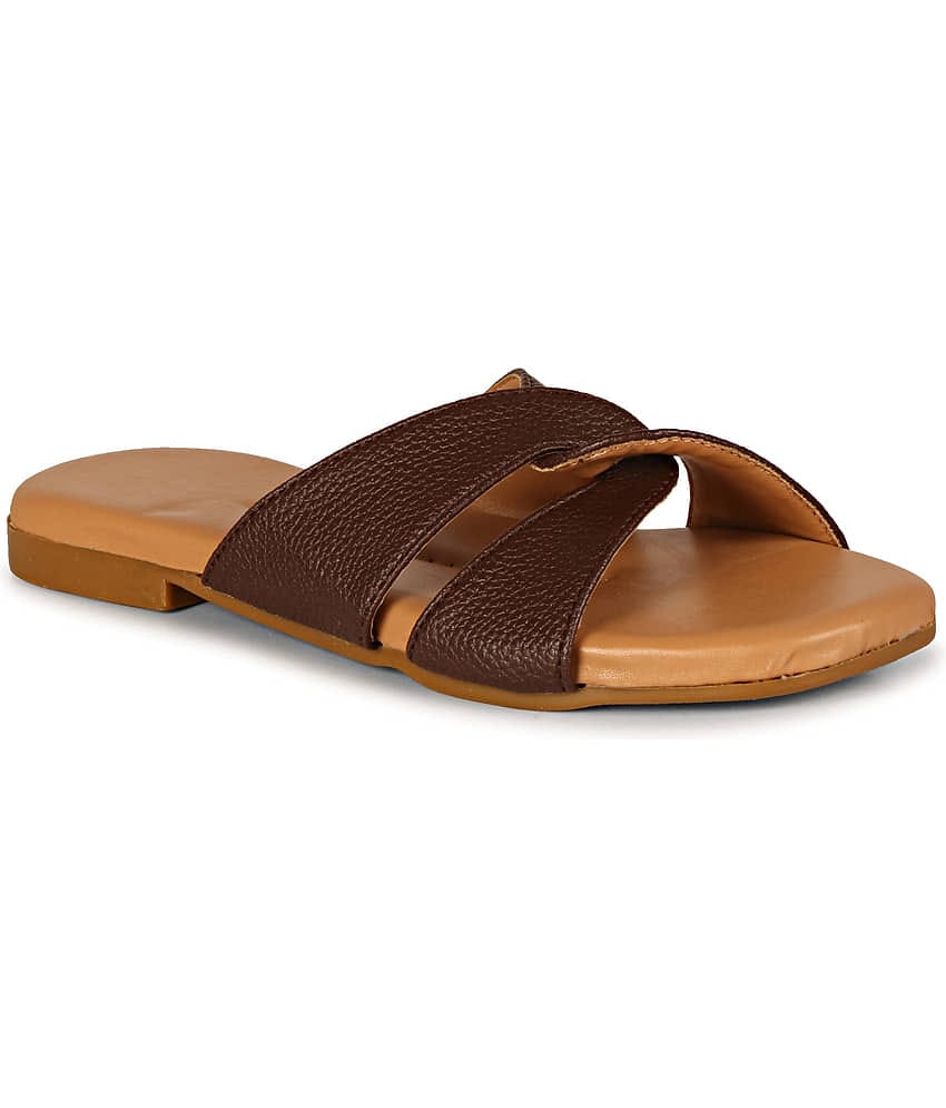 Commander Shoes Brown Women's Flats