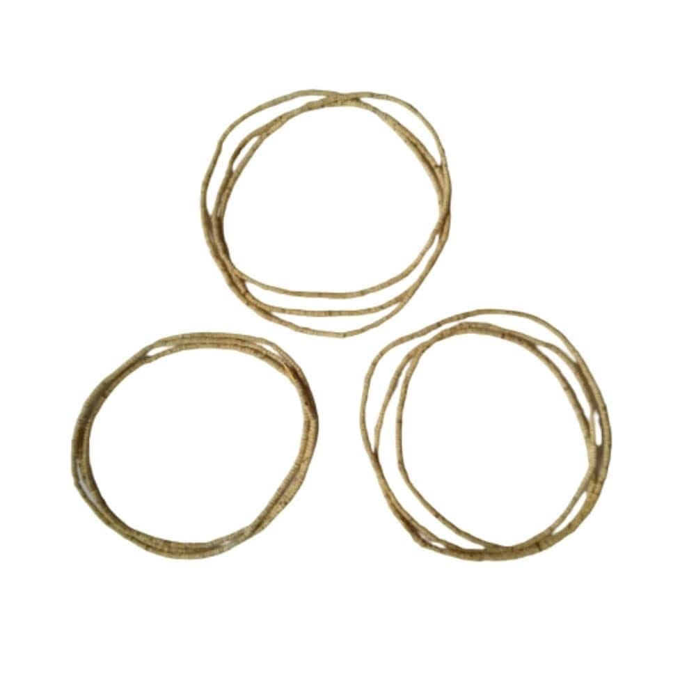 3 Round Tulsi Mala/Tulsi Kanthi Mala for Women & Men, Three Layer (Pack of 3) - Pooja Needs | Buy online on ZillyBuy