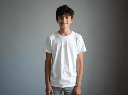 Taarak Mehta ka Ooltah Chashmah| White Printed Regular Fit T-Shirts (KYA TAPLEEK HAI AAPKO)