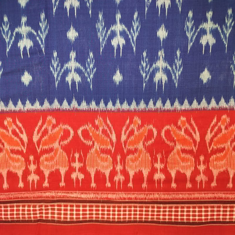Sambalpuri Ikat Cotton Saree