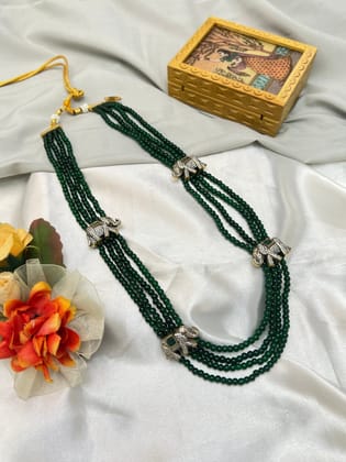 Victorian Layered Beads Necklace Set 147
