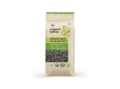 Organic Urad Dal Black Split 500g Organic Urad Dal Black Split 500g
