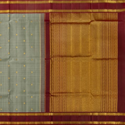 Green And Pink Kanchipuram Silk Saree For Festive Wear PV NYC 1355