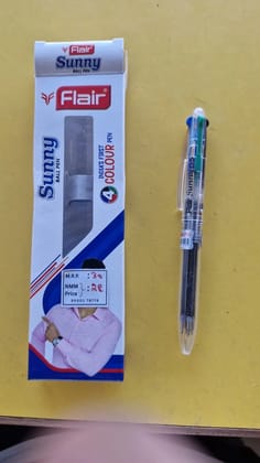 Multi Colour Click Type Pen