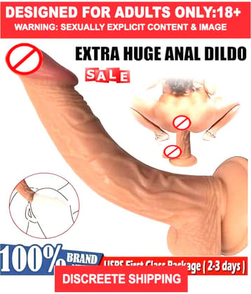 Premium Quality Realistic, Suction Base 7.5 Inch Black African Big Dildo For Sexy Women LOW PRICE WITH FREE LUBE BY CRAZYNYT