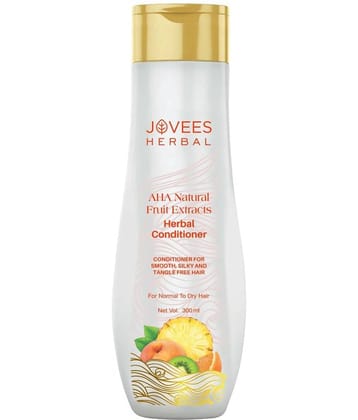 Jovees Herbal AHA Natural Fruit Extract Conditioner Gives Smooth, Silky For Normal To Dry hair 300ml