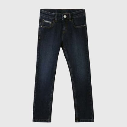 Kuchipoo Boys and Girls Regular Fit Denim Jeans-3-4 Years