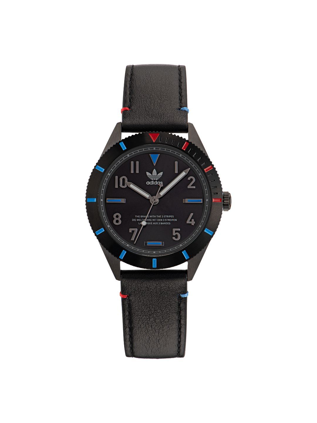Adidas Originals Black Dial Unisex Watch - AOFH22506-Black