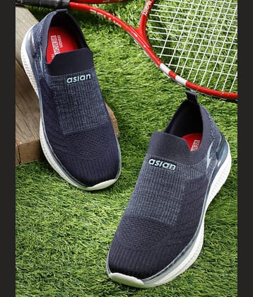 ASIAN WIND-PRO-05 Light Grey Men's Sports Running Shoes