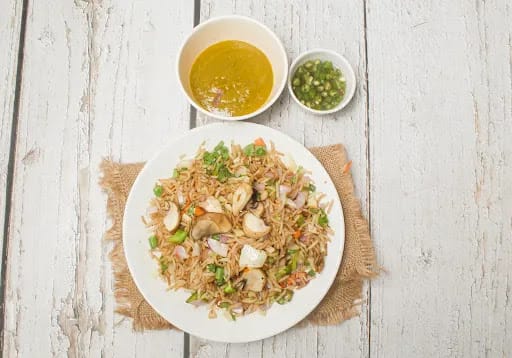 Veg Mushroom Fried Rice
