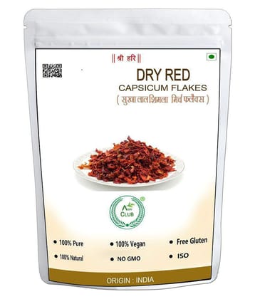 AGRICLUB Dry Red Capsi. Flakes 400 gm