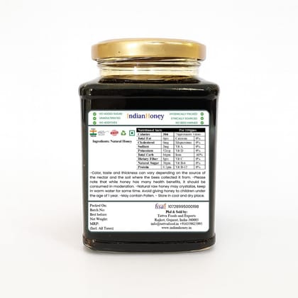 IndianHoney BlackForest Honey 100% Natural & Pure Forest-Sourced No Added Sugar