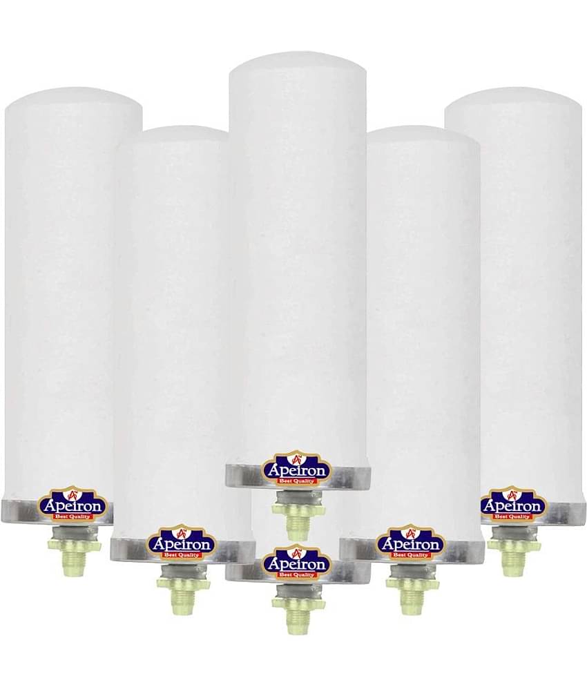Apeiron Ceramic Water Filter Cartridge With Brass Pack of 6