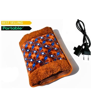 American hot pad Velvet with Hand Pocket for Pain Relieve Electric Hot Water Bag Heating Gel Pad (Pack Of 1)