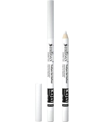 shryoan - White Natural Kajal 1 g Pencil ( Pack of 1 )