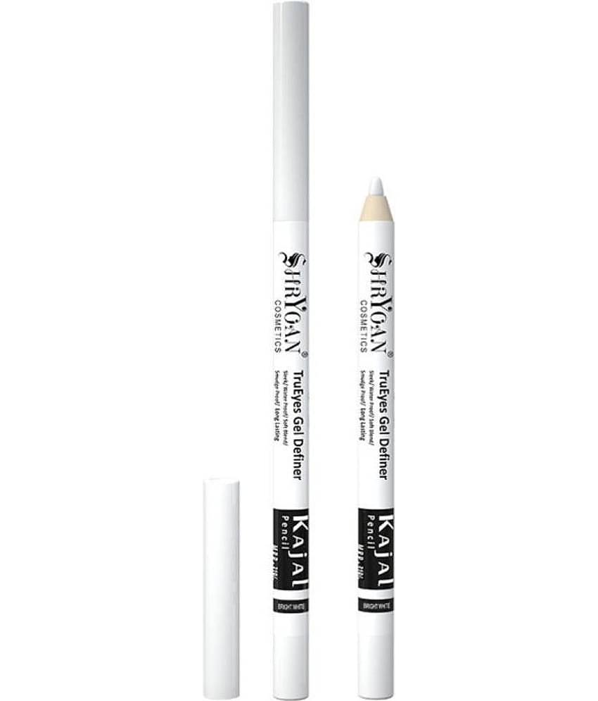 shryoan - White Natural Kajal 1 g Pencil ( Pack of 1 )