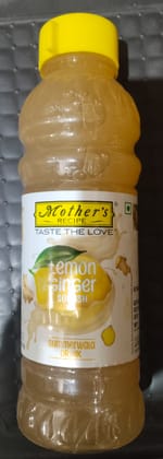 Mother's recipe lemon Ginger squash 