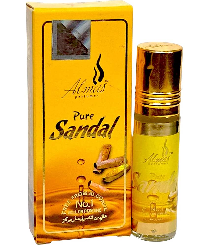 Almas Pure Sandal Free from Alcohol Roll on Perfume - 6ml