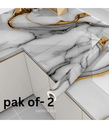 swipe n see Abstract Wallpaper ( 60 x 200 ) cm ( Pack of 2 )