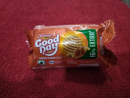 BRITANNIA GOOD DAY CASHEW