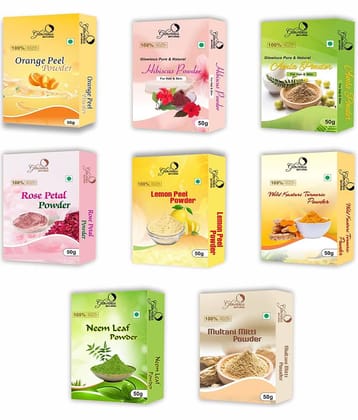 glowious - Skin Toning Face Pack for Normal Skin ( Pack of 8 )