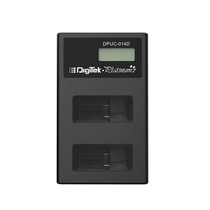 Digitek (DPUC 014D (LCD MU) for Hero 8 7 6 & 5 ) Platinum Charger DPUC 014D (LCD MU) for Hero 8 7 6 & 5 Battery-DPUC 14D (LP E17)