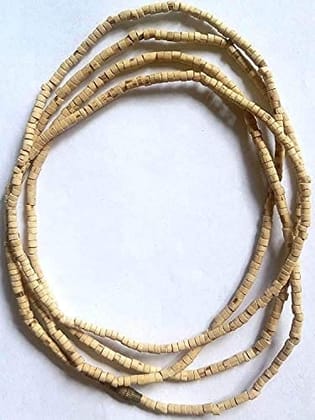 MAYAPURI 3 Round Or Three Layer Tulsi Kanthi Mala/Tulasi Mala, Holy Basil Necklace For Unisex Adult