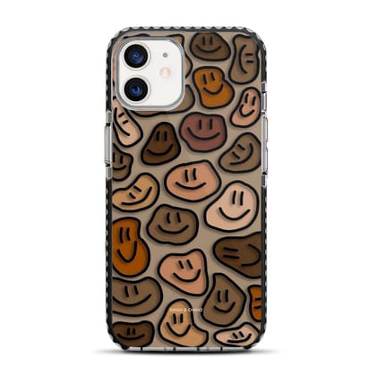 Smiley Rock Pinterest inspired iPhone 12 Mini Stride Phone Case-Stride