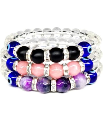 DAIVYA WELLNESS - Multicolor Bracelet ( Pack of 3 )