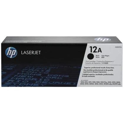 HP 12A Black Toner Cartridge