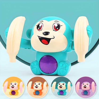 Dancing and Spinning Rolling Doll Tumble Monkey Random Color Dancing and Spinning Rolling Doll Tumble Monkey Random Color