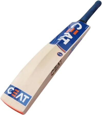 CEAT Cricket Bat, Full Size, Wooden, with Cover
