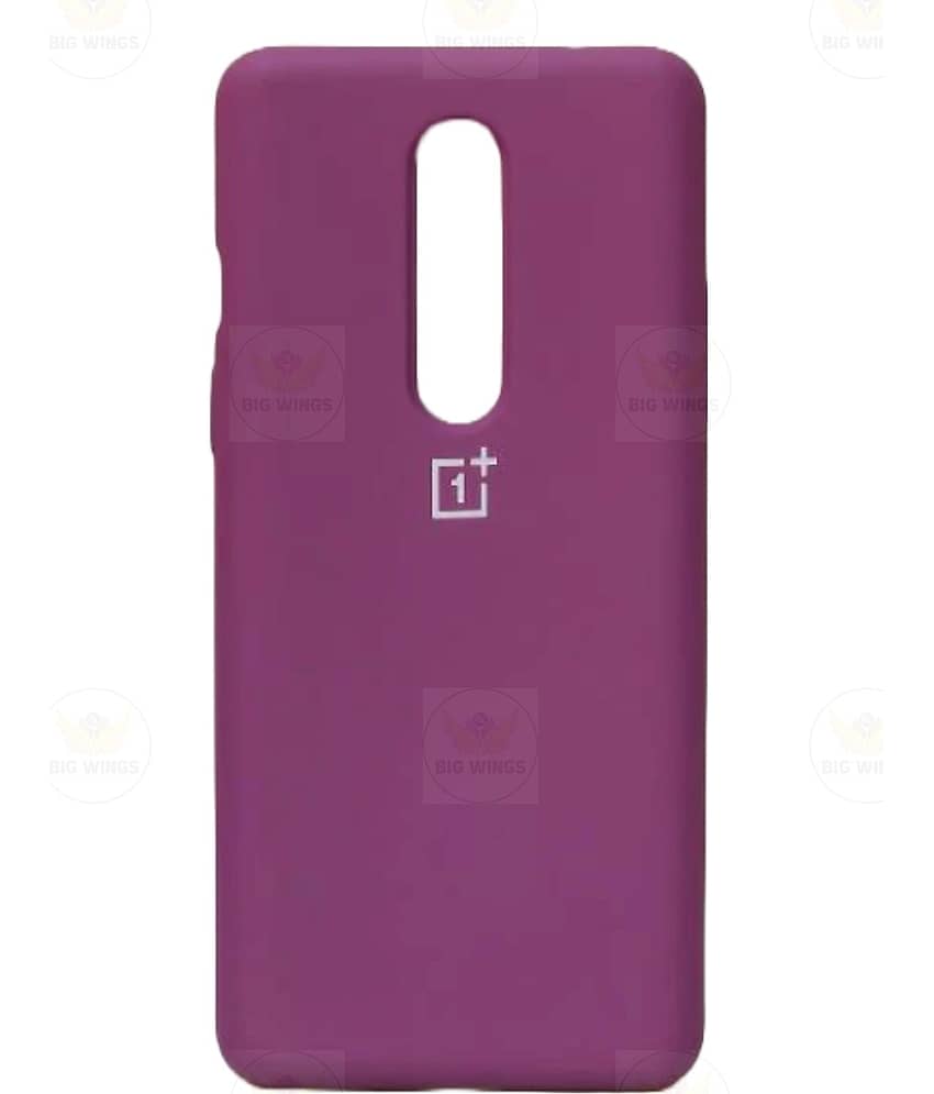 BIG WINGS Shock Proof Case Compatible For Silicon OnePlus 7 Pro ( Pack of 1 )